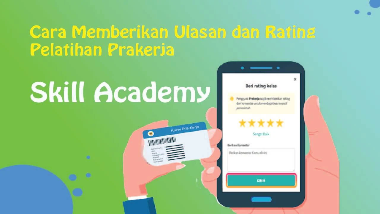 Cara Memberi Review Pelatihan Prakerja di Skill Academy