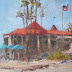 Coronado Island Oil Plein Aire Painting By Amy Whitehouse