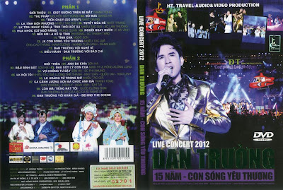 DVD Liveshow Con Sóng Yêu Thương - Đan Trường 2012