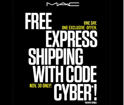 MAC Cosmetics Free Express Shipping + 25% Off Holiday Kits Promo Code