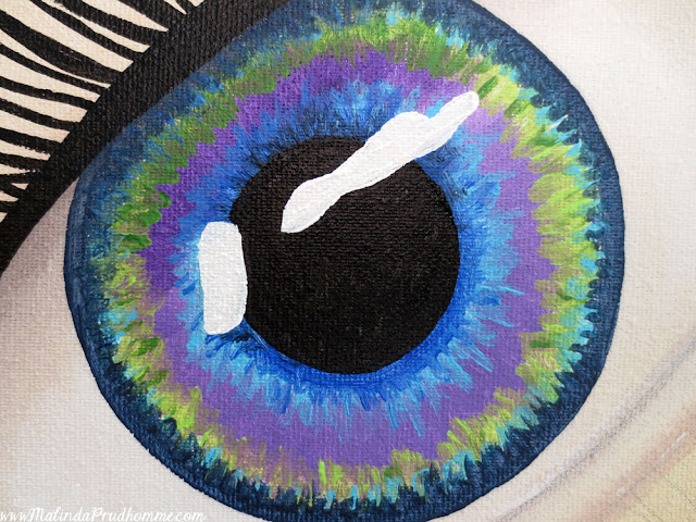 art, artist, artwork, painting, paint, eye, eye art, eye painting, beauty art, multicoloured eye, eye art series, malinda prudhomme, toronto art, toronto artist, toronto portrait artist, malinda prudhomme, canadian artist