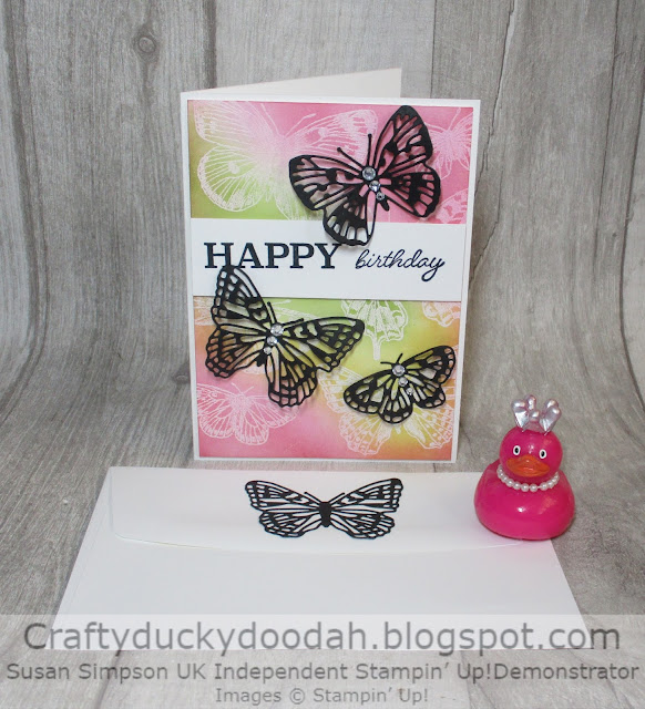 Craftyduckydoodah, Stampin' Up, Butterfly Brilliance, Colour Combo Blog Hop,