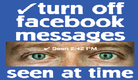 turn off facebook messages seen