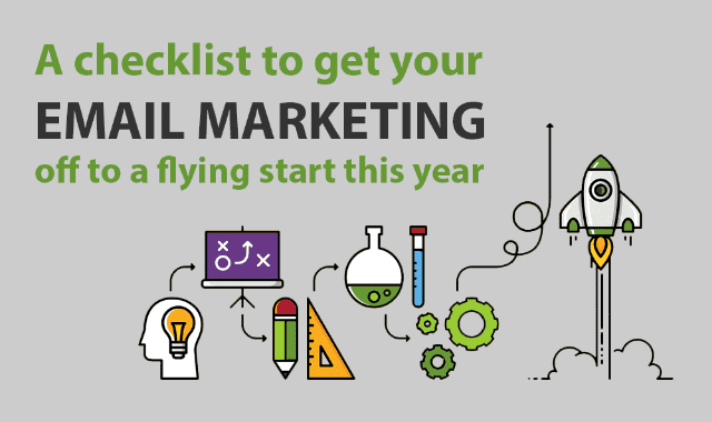 A checklist to get your email marketing off to a flying start this year 