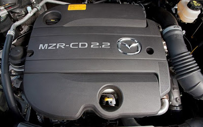 2010 Mazda CX-7 Diesel Engine View