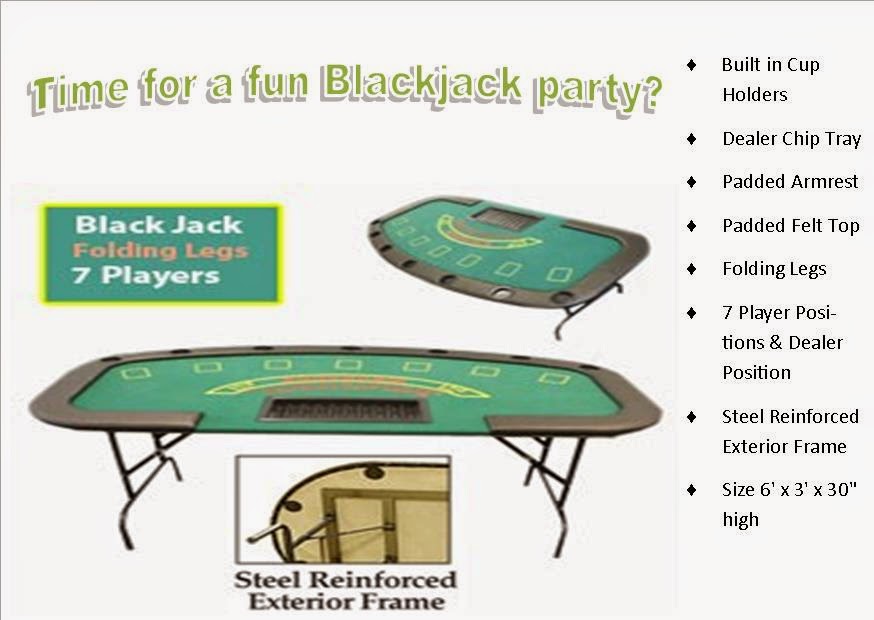 blackjack table