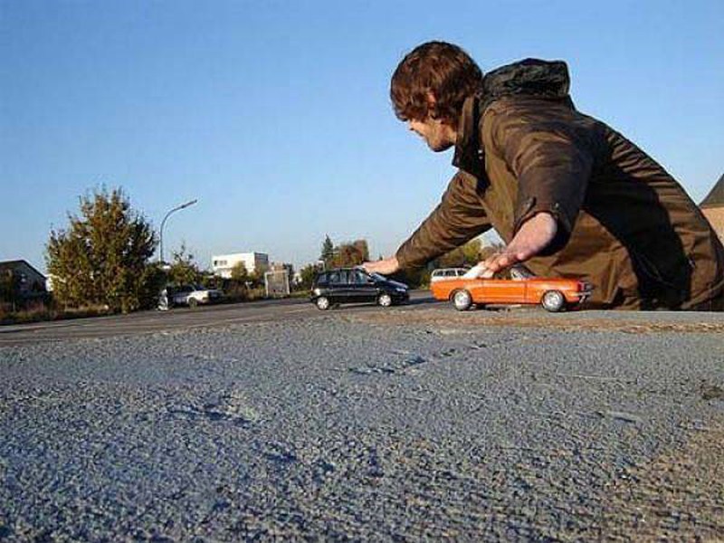 Forced Perspective Photography