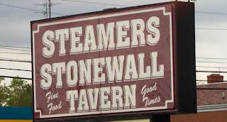 Steamers Stonewall Tavern Sign