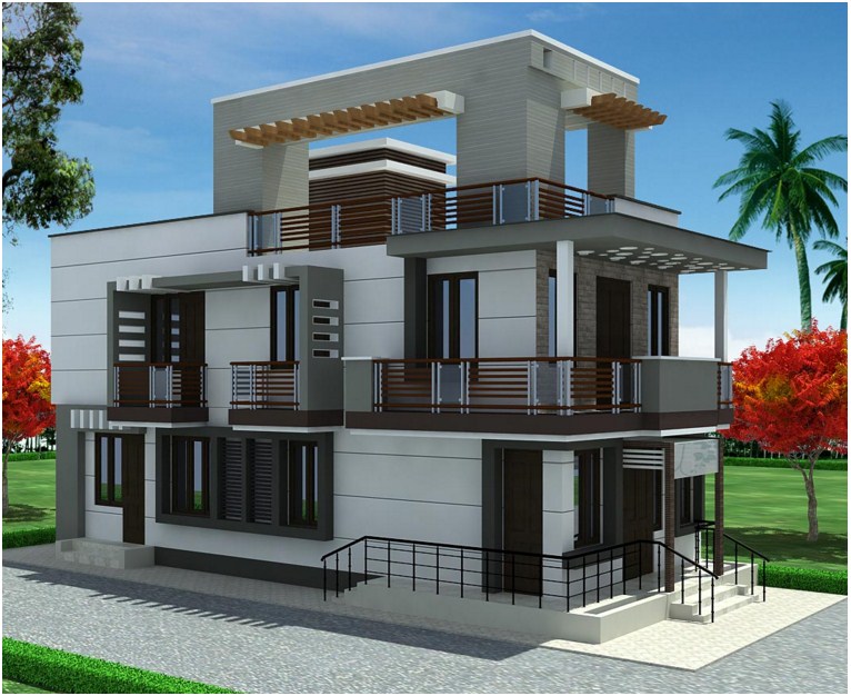 50 Model Desain Rumah Minimalis 2 Lantai  Home Design 