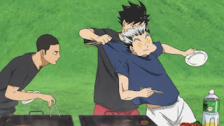 ハイキュー!! アニメ 2期11話 | 木兎光太郎 黒尾鉄朗 | HAIKYU!! 東京合宿 焼肉 バーベキュー