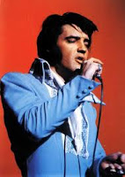 elvis, elvis wearing blue and white