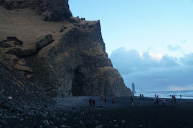 Iceland Cave at Black Beach
