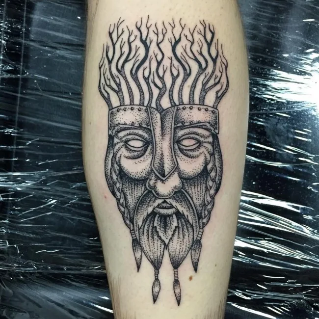 Foto de Tatuaje Vikingo espectacular