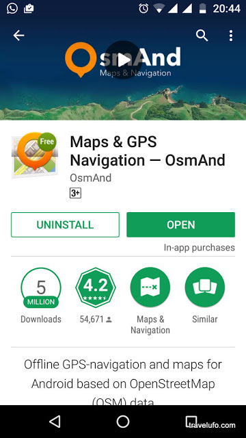 best offline map osmand
