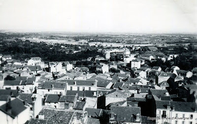 Chatel-Guyon, photo noir et blanc, vers 1960