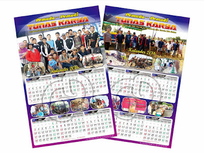 kalender murah, cetak kalender kalimantan, kalender 2017