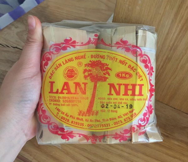 Giá đường thốt nốt Lan Nhi