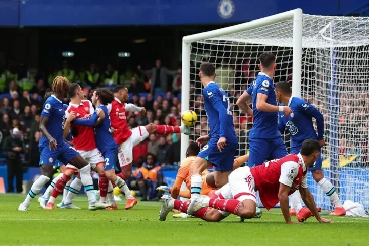 Chelsea 0-1 Arsenal: Gabriel fires, Gunners continue EPL lead by winning derby