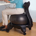 Swiss Ball Office Chair / Hazards of using a fitness ball as a chair the importance of good seating in the workplace the fitness ball, also known as a 'swiss', 'exercise' or 'physio' ball, is an inflatable ball designed for use in training and exercise programs.