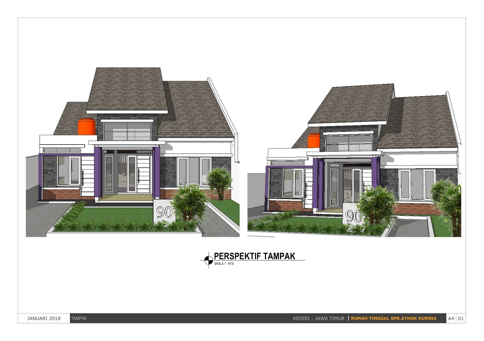 Kumpulan 48 Desain Rumah Minimalis Ala Timur Tengah Terupdate