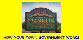 Franklin Civics Forum: How Your Town Government Works - Sep 25