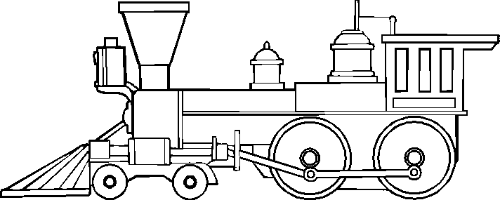 Kids Coloring Pages Trains 6