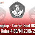 Soal Ukk Seni Budaya Keterampilan Kelas 4 Sd/Mi 2018/2019