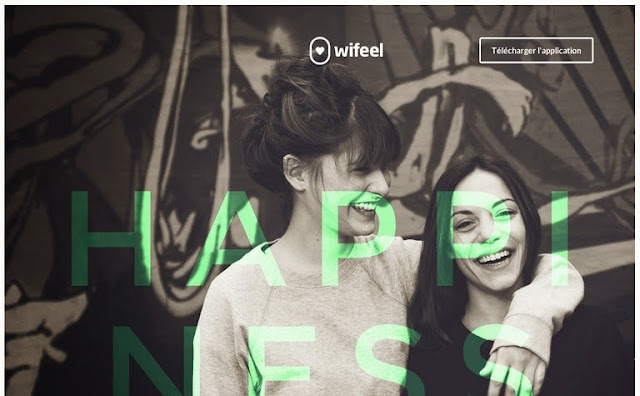 Inspiration by Iscomigoo Webdesign: Wifeel, site internet