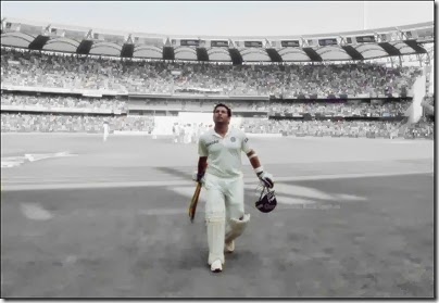 Sachin Tendulkar of India acknowledges the crowd as he walks back after getting out  during day two of the second Star Sports test match between India and The West Indies held at The Wankhede Stadium in Mumbai, India on the 15th November 2013

This test match is the 200th test match for Sachin Tendulkar and his last for India.  After a career spanning more than 24yrs Sachin is retiring from cricket and this test match is his last appearance on the field of play.


Photo by: Pal PIllai - BCCI - SPORTZPICS

Use of this image is subject to the terms and conditions as outlined by the BCCI. These terms can be found by following this link:

http://sportzpics.photoshelter.com/gallery/BCCI-Image-Terms/G0000ahUVIIEBQ84/C0000whs75.ajndY