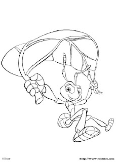 Ant coloring pages