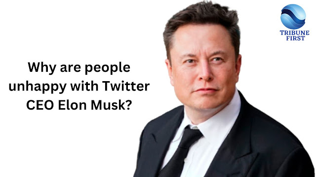 Why are people unhappy with Twitter CEO Elon Musk