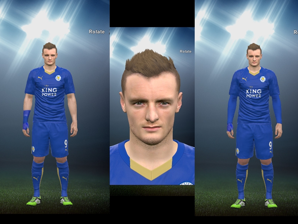 PES 2016 Jamie Vardy with Wristband by Affandi Ardianto