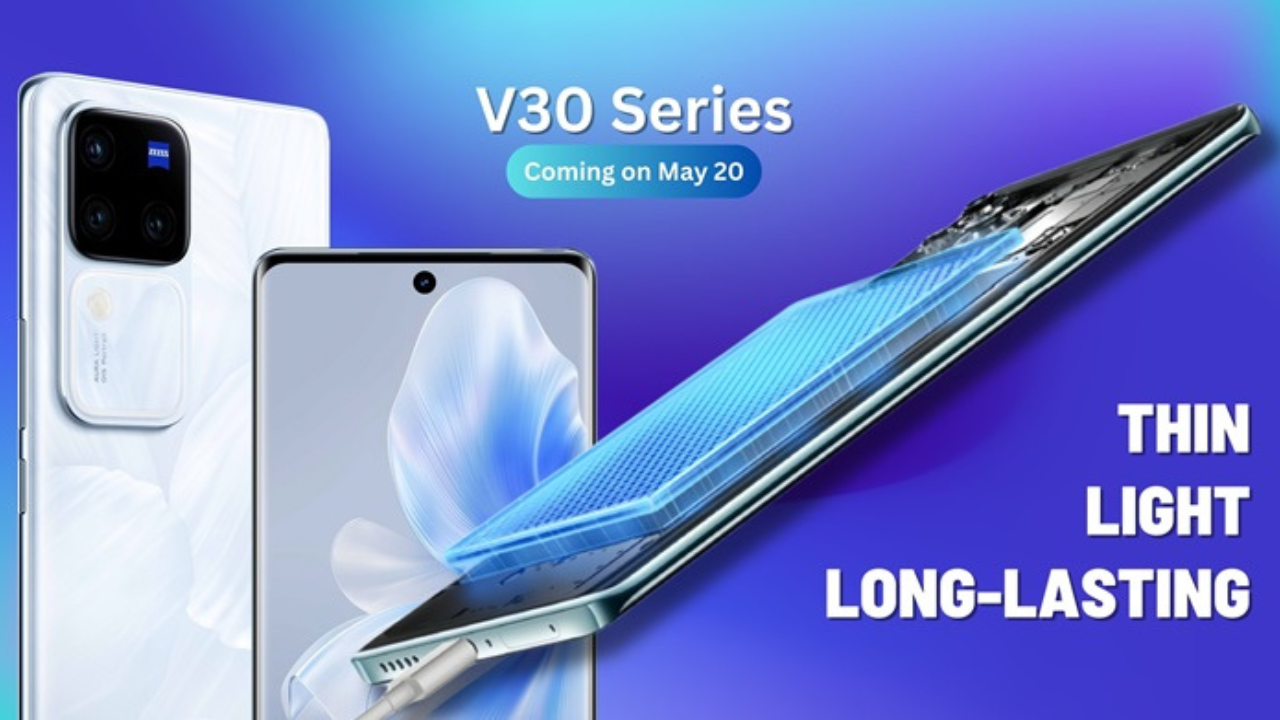 vivo V30 Series: Thinnest 3D curved AMOLED screen with 5000mAh