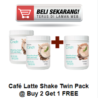 Promosi Disember 2022 Cinch Shake Shaklee Buy 2 Free 1