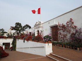 Entrada do museu Larco - Lima - Peru