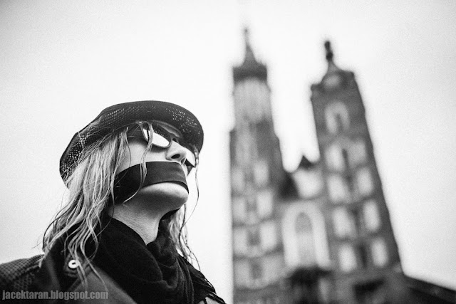 Czarny poniedzialek, czarny protest, black monday, krakow, jacek taran