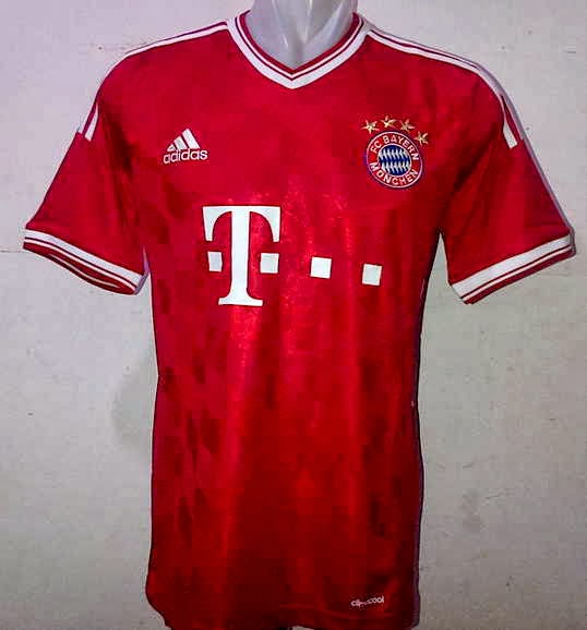FC Bayern  Munchen  Home 2013 2014 Jersey Baju  Bola  Murah