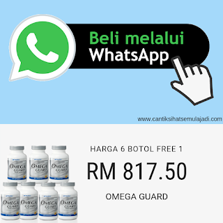  Beli online whatsapp Omega Guard minyak ikan Shaklee 7 botol free