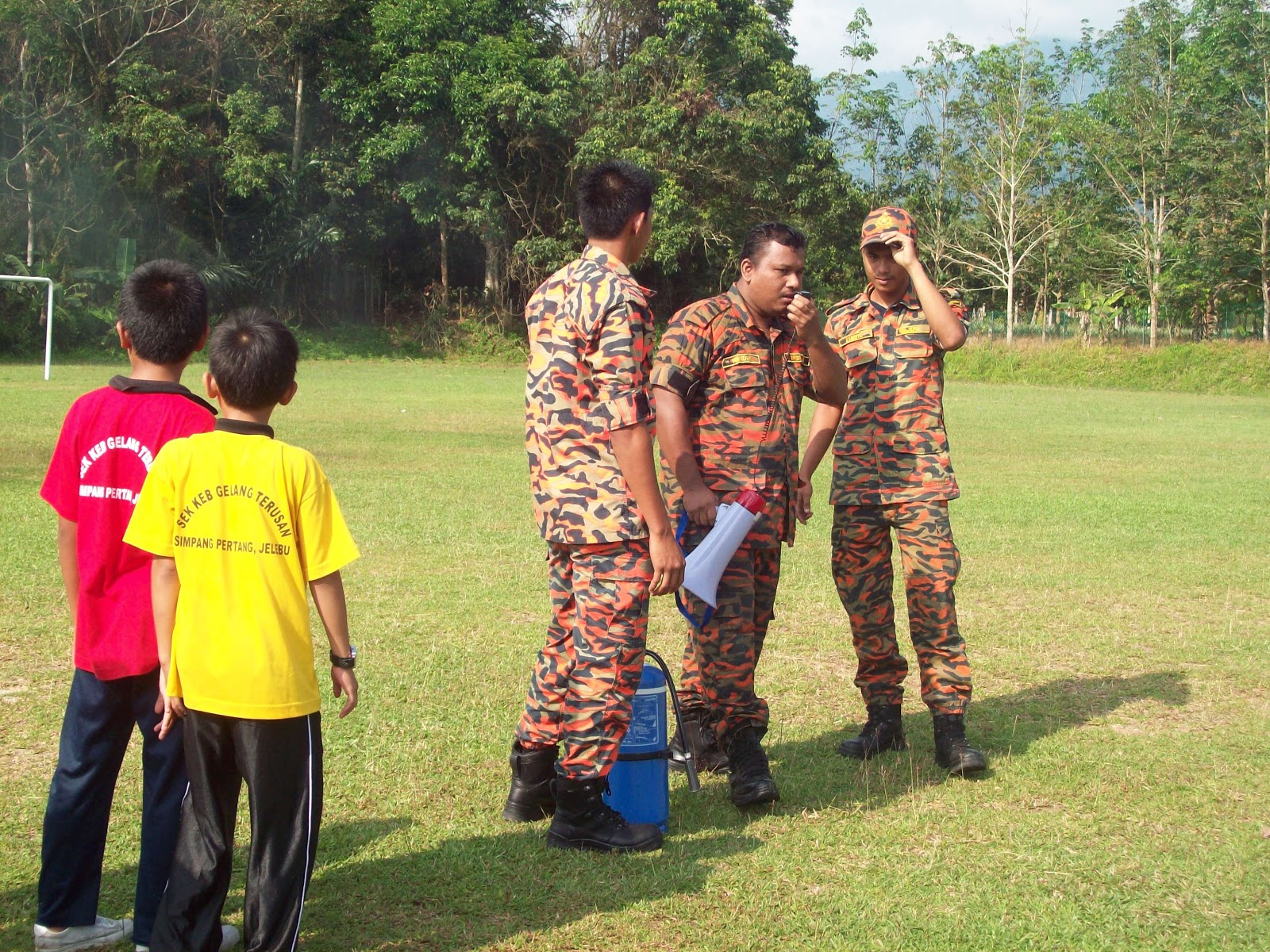 SAINS DAN ANDA: LATIHAN KEBAKARAN