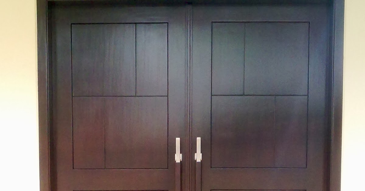 Kumpulan gambar pintu rumah minimalis elegan 