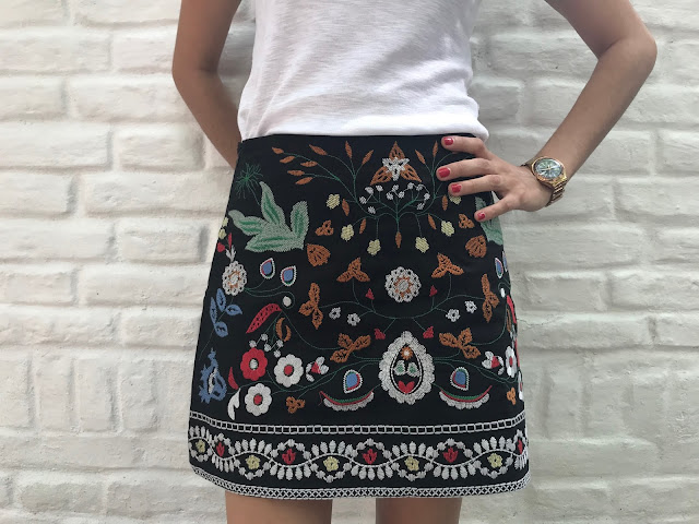 Zaful Embroidered Skirt Seize your Style 3