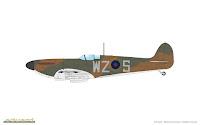 Eduard 1/48 Spitfire Mk. I early (82152) Colour Guide & Paint Conversion Chart