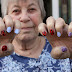 KUSAMA NAILS FOR MY GRANDMA!