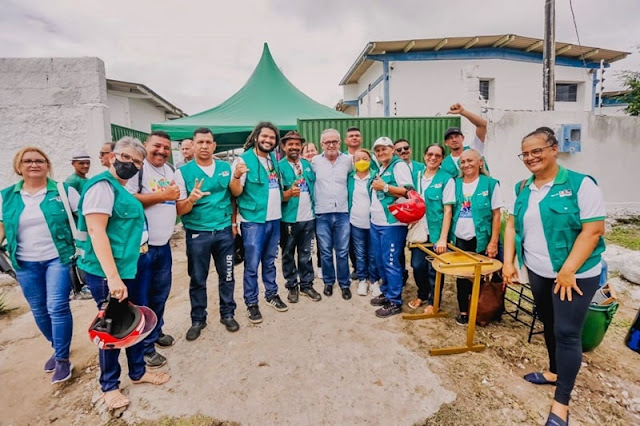 Cícero Lucena inaugura Central de Logística Reversa onde população pode descartar produtos eletrônicos