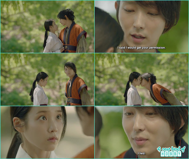 Moon Lovers Scarlet Heart Ryeo - 4th Prince Steal a Goodbye Kiss - Episode 12 (Eng Sub) korean drama