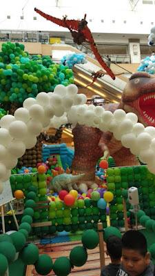 Ballon Carnival Dinosour Land di Sunway Carnival