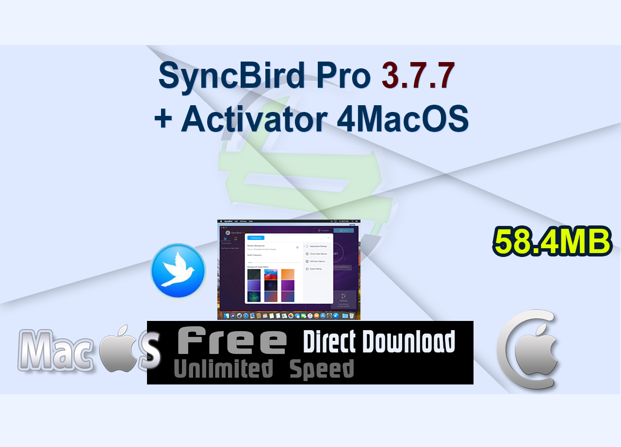 SyncBird Pro 3.7.7 + Activator 4MacOS