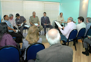  Representantes dos órgãos de segurança pública e da comunidade debatem problemas e buscam solução na reunião do Conselho Comunitário de Segurança