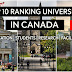 Top 10 Ranking Universities in Canada |Students | Research| details| Top 10 Rank Canadian Universities | Education | Articles Hive