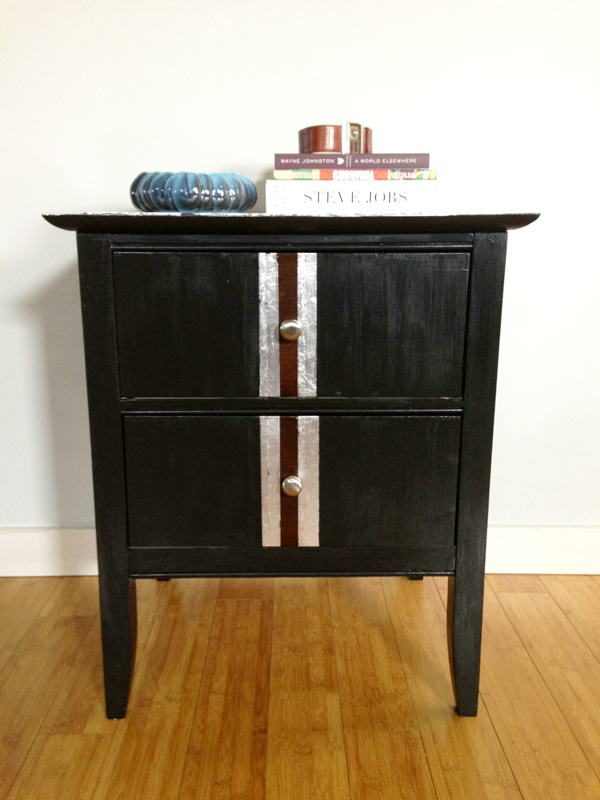 Silver Nightstands